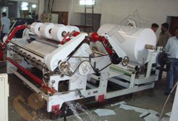 Maquina de Papel de Rebobinadora de la Cortadora